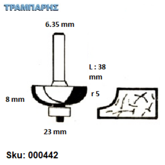 Εικόνα της ΕΡΓΑΛΕΙΟ ROUTER  Σειρά 39 D23 Chn
