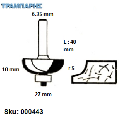 Εικόνα της ΕΡΓΑΛΕΙΟ ROUTER  Σειρά 39 D27 Chn