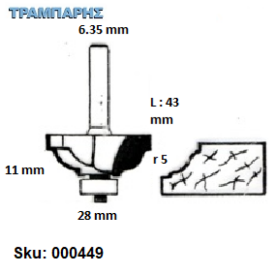 Εικόνα της ΕΡΓΑΛΕΙΟ ROUTER  Σειρά 41 D35 Chn