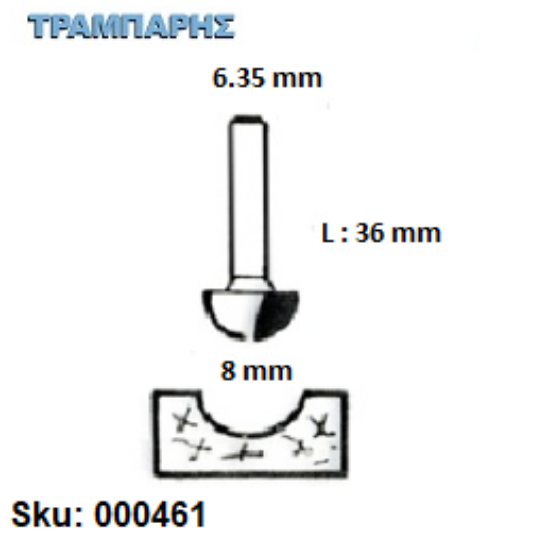 Εικόνα της ΕΡΓΑΛΕΙΟ ROUTER  Σειρά 48 D8 Chn