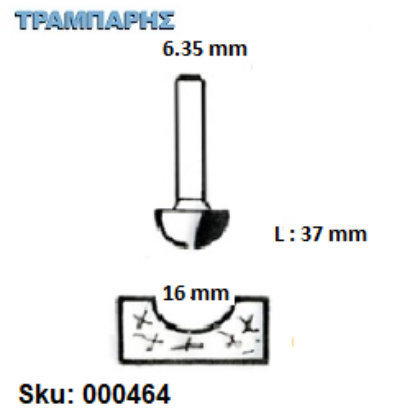 Εικόνα της ΕΡΓΑΛΕΙΟ ROUTER  Σειρά 48 D16 Chn