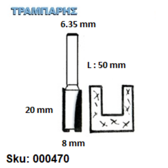 Εικόνα της ΕΡΓΑΛΕΙΟ ROUTER  Σειρά 49 D8 Chn