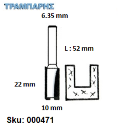 Εικόνα της ΕΡΓΑΛΕΙΟ ROUTER  Σειρά 49 D10 Chn