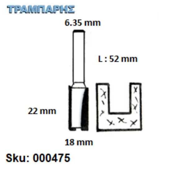 Εικόνα της ΕΡΓΑΛΕΙΟ ROUTER  Σειρά 49 D18 Chn