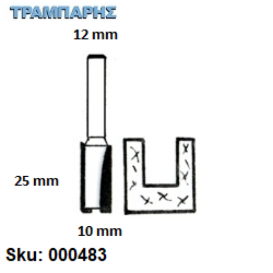 Εικόνα της ΕΡΓΑΛΕΙΟ ROUTER  Σειρά 51 D10/12/25 mm