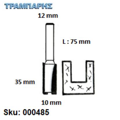 Εικόνα της ΕΡΓΑΛΕΙΟ ROUTER  Σειρά 51 D10/12/35 mm