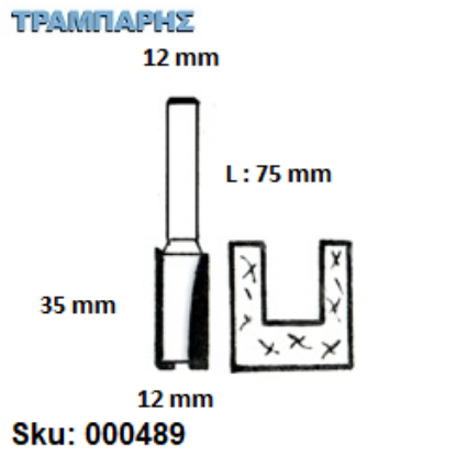 Εικόνα της ΕΡΓΑΛΕΙΟ ROUTER  Σειρά 51 D12/12/35 mm