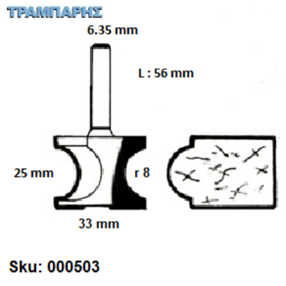 Εικόνα της ΕΡΓΑΛΕΙΟ ROUTER  Σειρά 54 D8 Chn