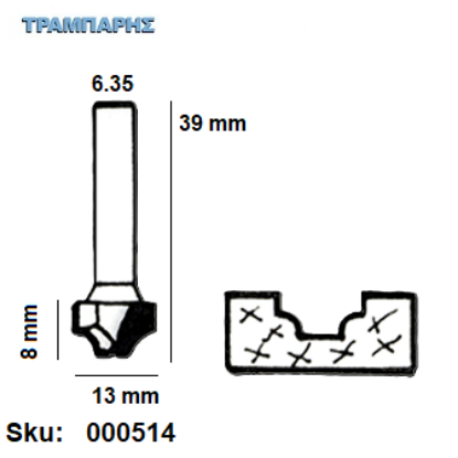 Εικόνα της ΕΡΓΑΛΕΙΟ ROUTER  Σειρά 59 D13 Chn