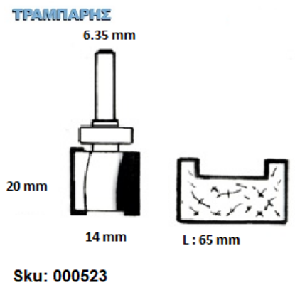 Εικόνα της ΕΡΓΑΛΕΙΟ ROUTER  Σειρά 64 D14 Chn