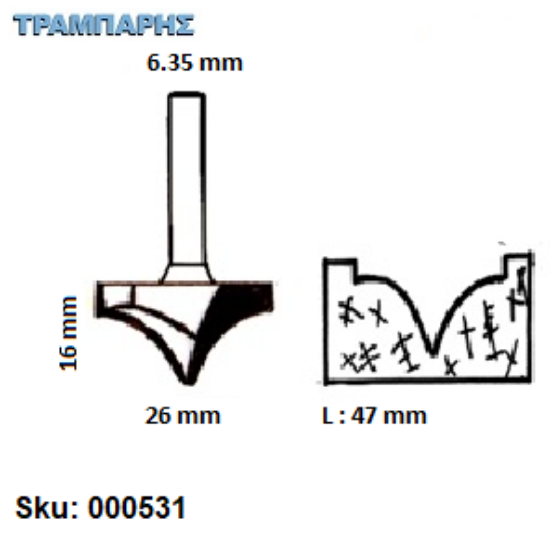 Εικόνα της ΕΡΓΑΛΕΙΟ ROUTER  Σειρά 65 D26 Chn