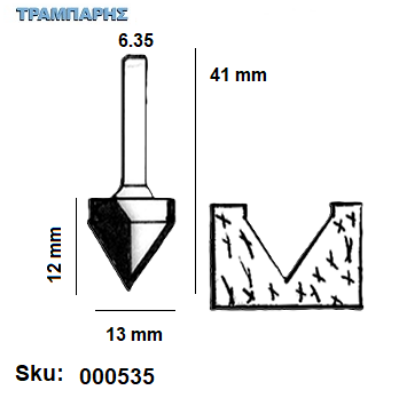 Εικόνα της ΕΡΓΑΛΕΙΟ ROUTER  Σειρά 67 D13 Chn