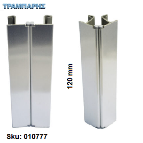 Picture of ΓΩΝΙΑ ΜΠΑΖΑΣ JOLLY 120 mm Inox Volpato