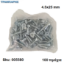 Εικόνα της ΝΟΒΟΠΑΝΟΒΙΔΑ 4,5x25 mm Σακουλάκι : 100 τεμαχίων, Φρεζάτη Γαλβανιζέ, Lih lin