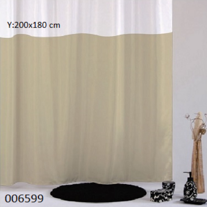 Picture of ΚΟΥΡΤΙΝΑ ΜΠΑΝΙΟΥ φαρδος: 180 cm DOBBLO (με τρουκς) ύψως: 200 cm Μπεζ